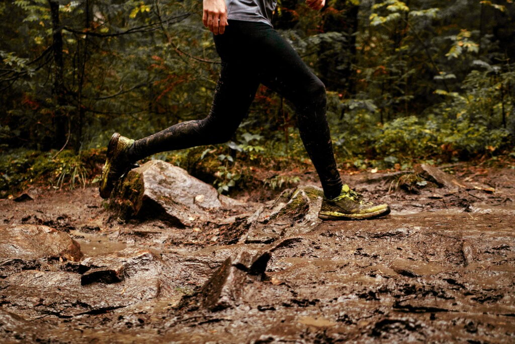 feet men runner